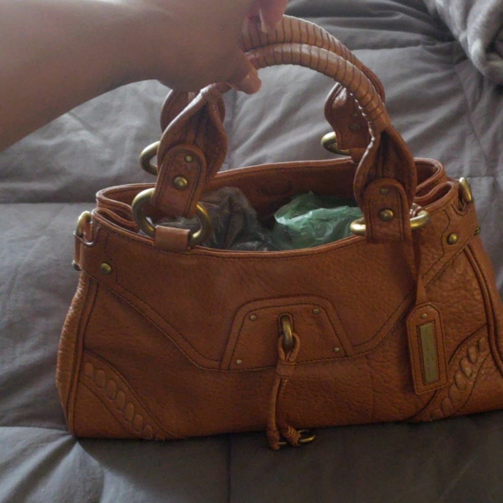 Kenneth Cole leather handbag